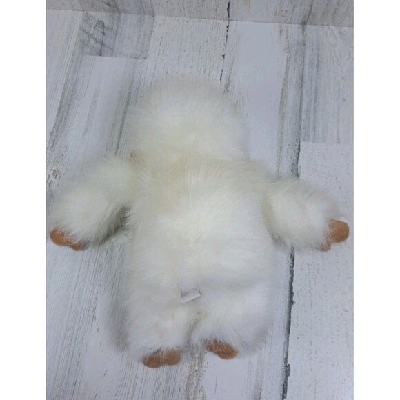 VTG 1994 TY CLASSIC TANGO White & Brown Monkey Chimp Orangutan Plush Stuffed Toy - Picture 10 of 13